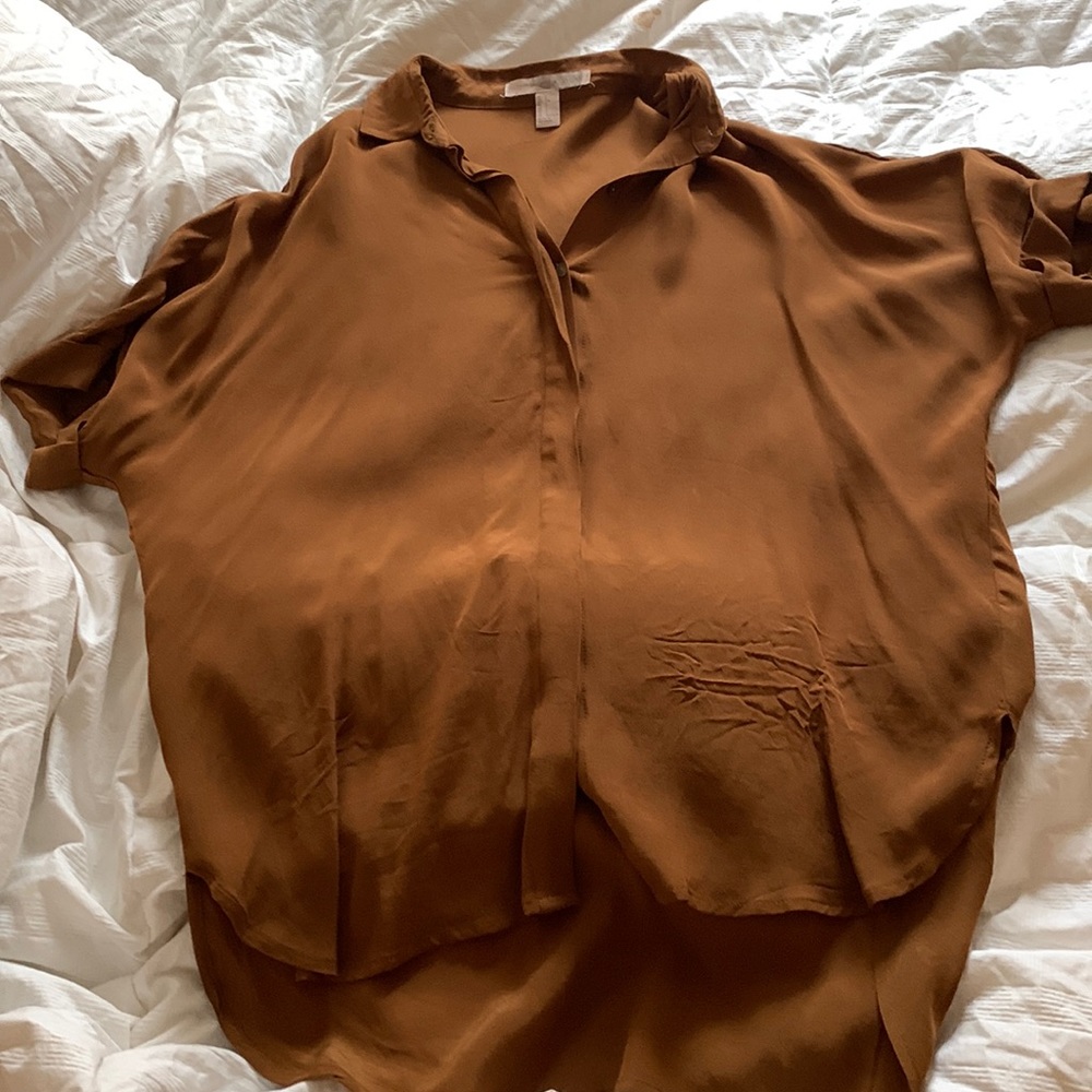 Forever 21 beige blouse